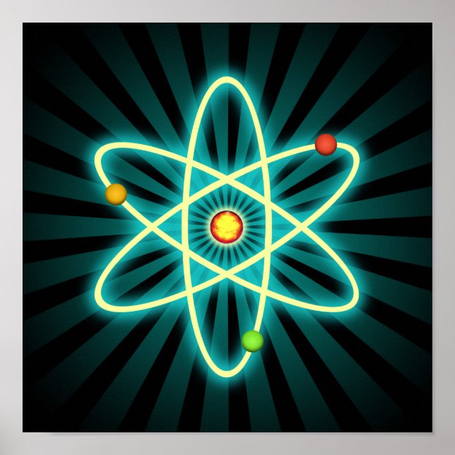 Atom Poster (Vorne)