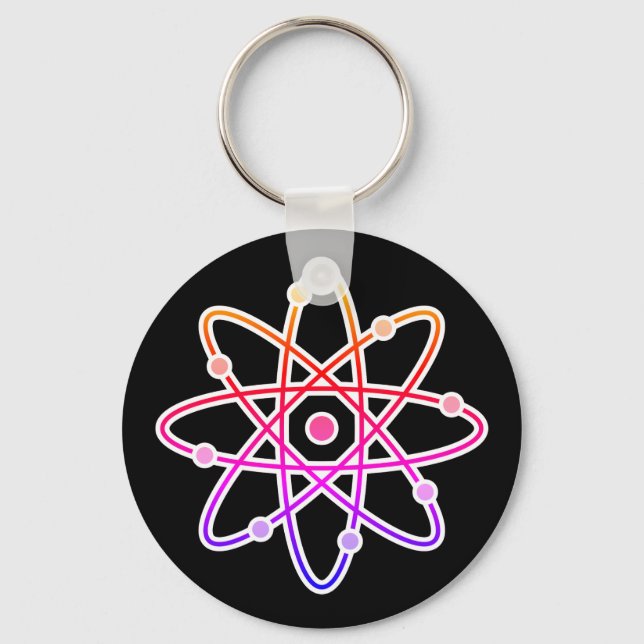 Atom Schlüsselanhänger (Vorderseite)