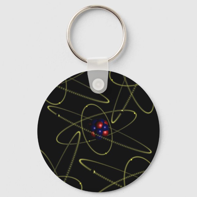 Atom Schlüsselanhänger (Vorderseite)