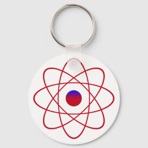 Atom-Schlüsselkette Schlüsselanhänger