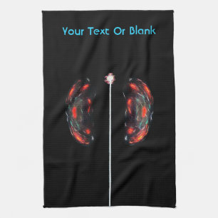 Atom spalten geschirrtuch