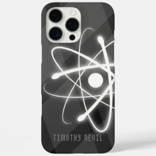 Atom Symbol Wissenschaftliche Regeln iPhone 16 Pro Max Hülle