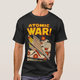 Atom War #4 - Kunst des Goldenen Comic  T-Shirt