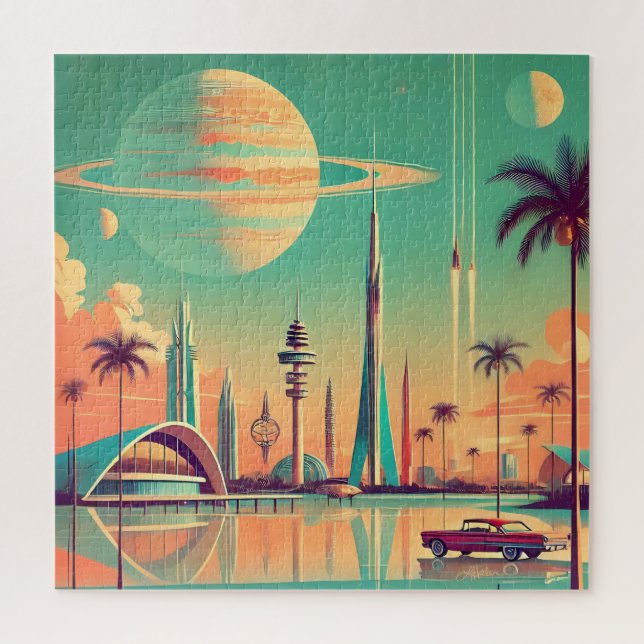 Atomar Futuristisches New Florida (Vertikal)