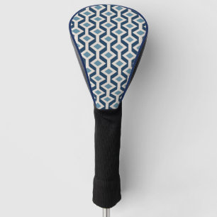 Atomära-inspiriertes geometrisches Muster Golf Headcover