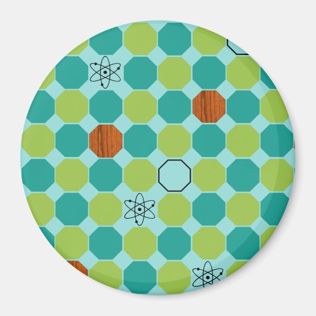 Atomare Achtecke Großer Magnet (Vorne)