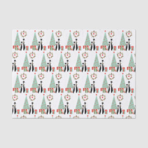 Atomare Ära MCM Coole Weihnachtsbaum Seidenpapier