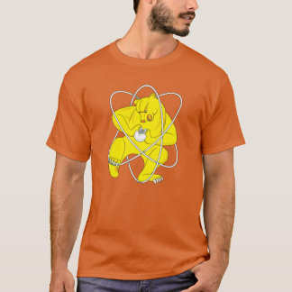 Atomare Bärenflagge der Geheimstadt Sheleznogorsk  T-Shirt
