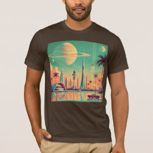 Atomare futuristische neue Florida T-Shirt