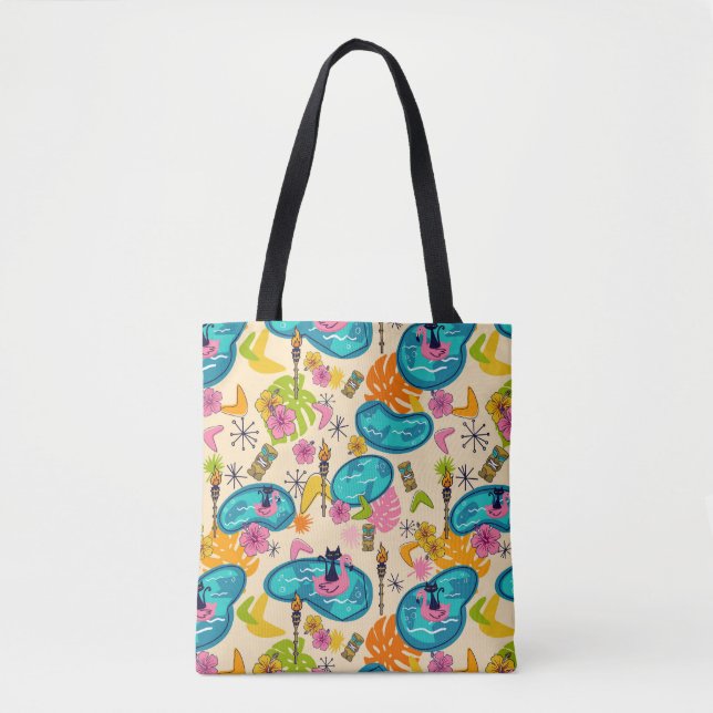 Atomare Kitty Luau-Schultertasche Tasche (Vorderseite)