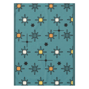 Atomare Sky-Sternexplosionen Aquamarin Tischdecke