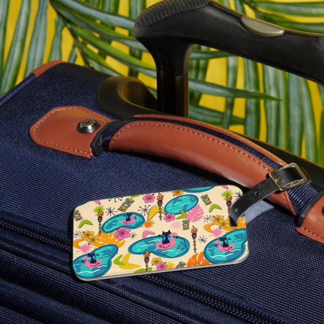 Atomares Kitty-Luau-Gepäckanhänger Gepäckanhänger (Vorderseite Insitu 3)