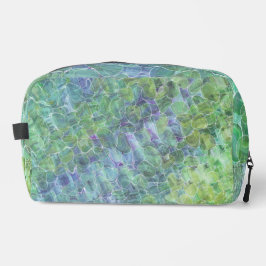 atomares Meerglas : Reißverschluss-Tasche Waschbeutel