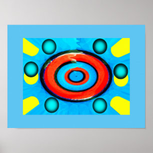 Atomares Ziel Poster
