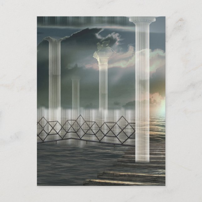 Atomaufstieg Postkarte (Vorderseite)