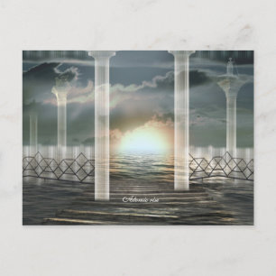 Atomaufstieg Postkarte