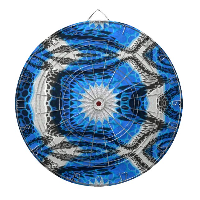 Atomblau Dartscheibe (vorne)
