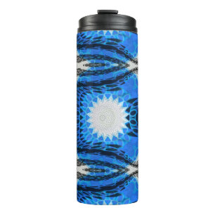 Atomblau Thermosbecher