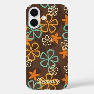 Atomblüten - Moderne Blume des Mittelalters iPhone 16 Hülle