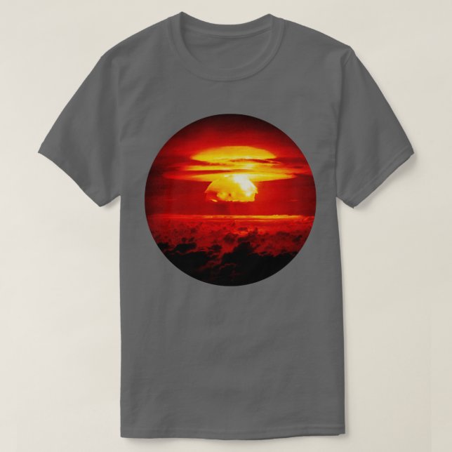 Atombomb Test Bikini Atoll Marshall Islands 195 T-Shirt (Design vorne)