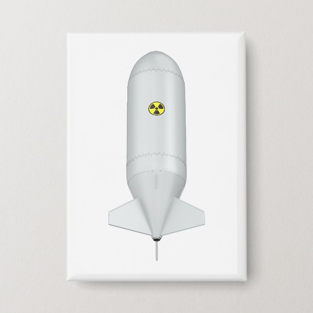 Atombombe Button (Vorderseite)