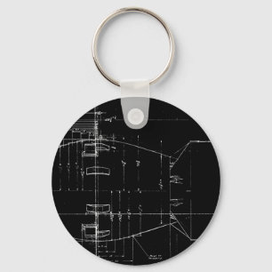 Atombombe Fat Man Schlüsselanhänger