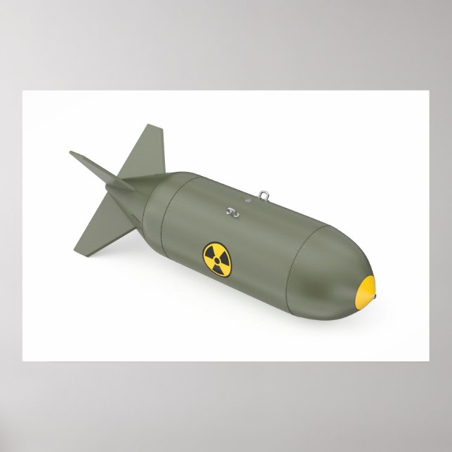 Atombombe Poster (Vorne)