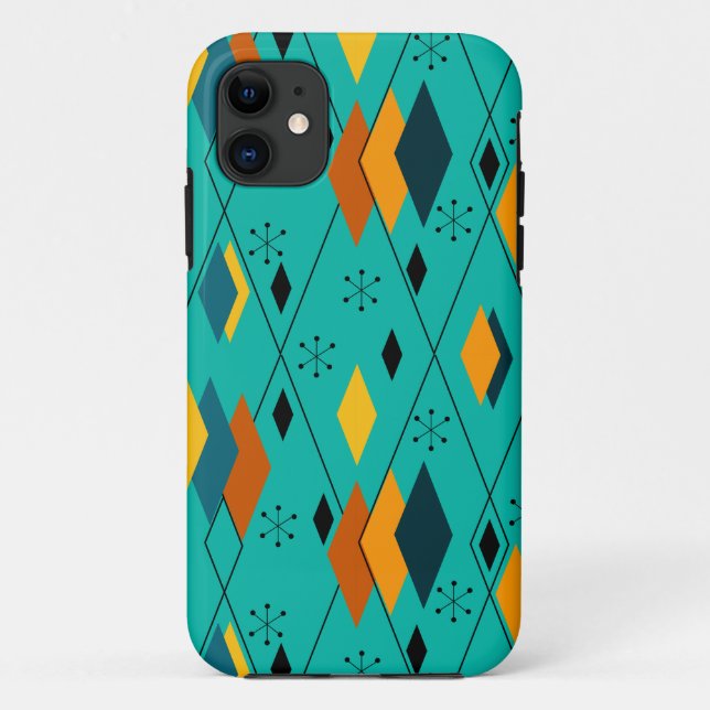 Atomdiamanten Case-Mate iPhone Hülle (Rückseite)