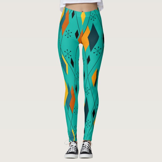 Atomdiamanten Leggings (Vorderseite)