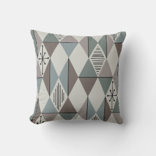 Atome Age Art Diamonds Sage Gray Kissen