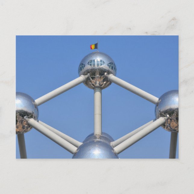 Atome Brüssel Travel Postcard Postkarte (Vorderseite)
