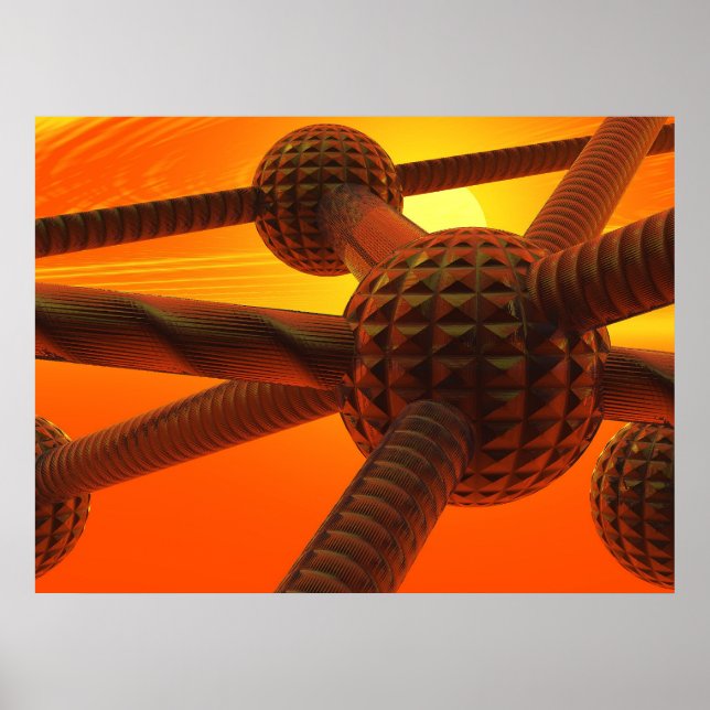 Atome Poster (Vorne)