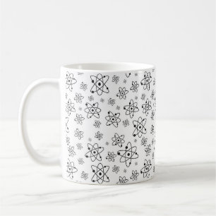 Atome Retro Atomalge Muster Kaffeetasse