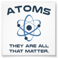 Atome sind alles wichtig