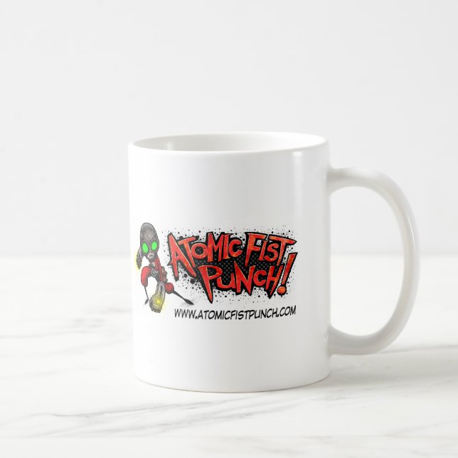 ATOMfaust-DURCHSCHLAG Kaffeetasse (Rechts)