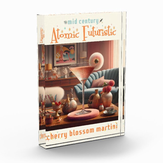 Atomfuturistic Cherry Blossom Martini Fotoblock (Links)