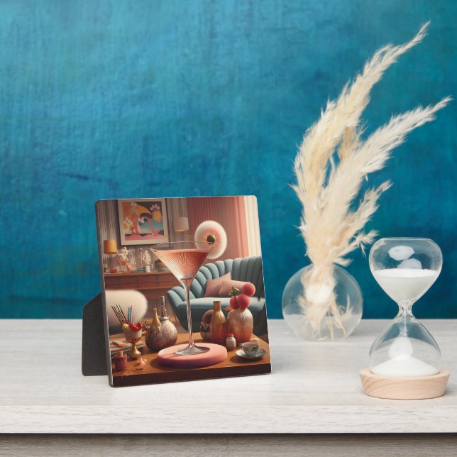 Atomfuturistic Cherry Blossom Martini Fotoplatte (InSitu)