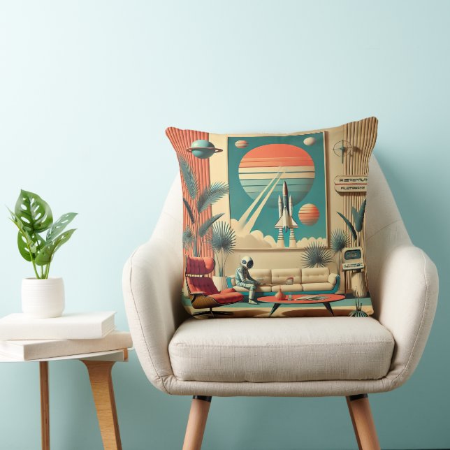 Atomfuturistic Florida Space Age Family Room Kissen (Stuhl )