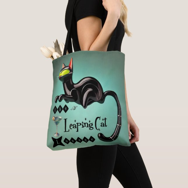 Atomfuturistic The Leaping Cat Lounge Tasche (Von Nahem)