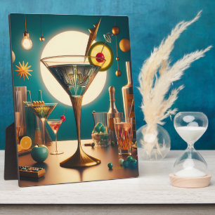 Atomfuturistische Schalttafel Martini Fotoplatte