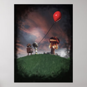 Atomholzplakat Poster