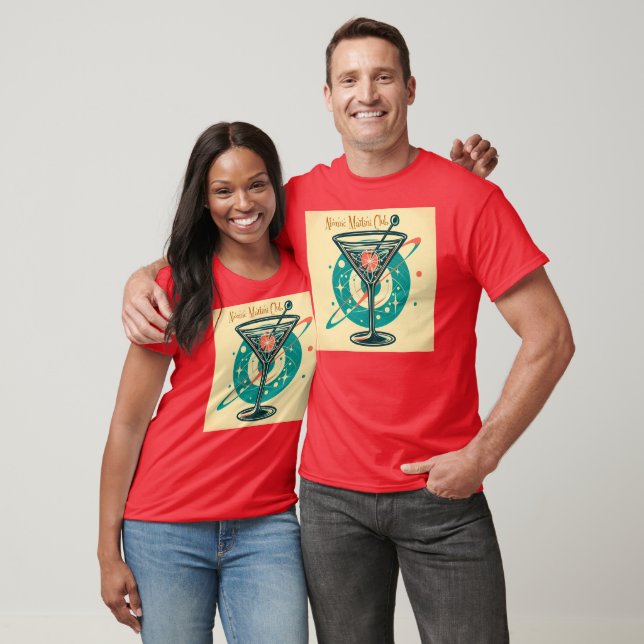 Atomi Martini Club Space Age T-Shirt (Unisex)