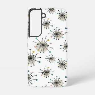 Atomic Age Starburst Mitte des Jahrhunderts Retro Samsung Galaxy Hülle