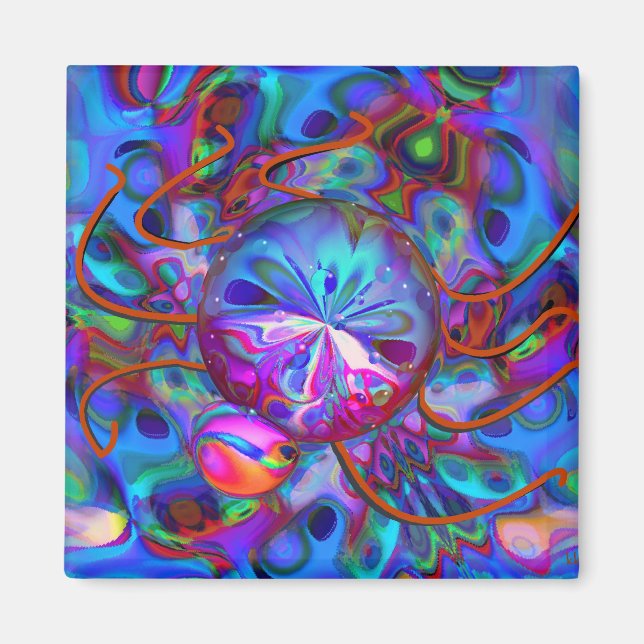 Atomic Bedbug Magnet (Vorne)