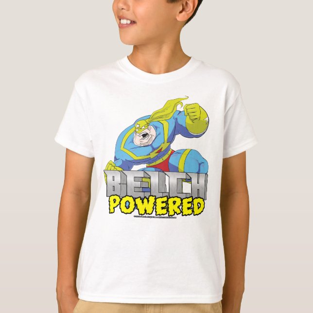 Atomic Belch Man - Belch Powered Kids T-Shirt (Vorderseite)