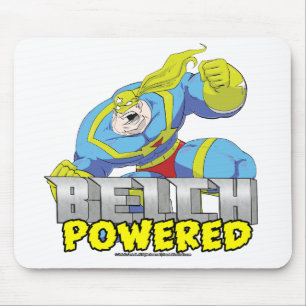 Atomic Belch Man - Tapis de souris à puissance de 