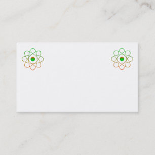 Atomic Business Cards Visitenkarte