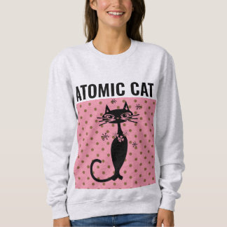 ATOMIC CAT RETRO T - SHIRT der 50er Jahre