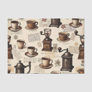 Atomic Coffee Vibes: Moderne Kaffee-Welt Mitte des Seidenpapier