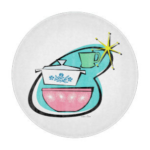 Atomic Cookware Design Cutting Board Schneidebrett